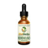 A bottle of dialiherbs horehound tincture