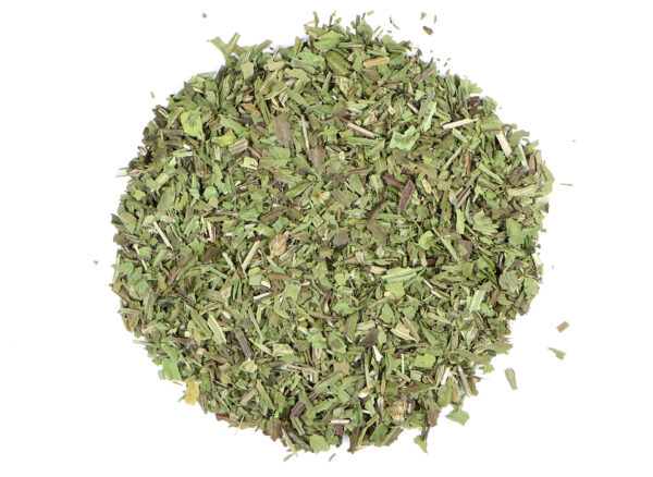 A pile of dried herbs on top of each other.